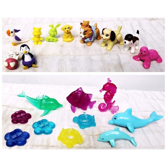 6 lb Lot of Mixed Polly Pocket Sets 23 dolls Bag 1 Box Of Outfits Shoes Oragnize - Picture 10 of 12